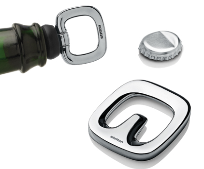 ergonomic bottle opener